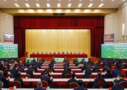 甘肃省生态情形保唬唬；；ご蠡嵴倏 胡昌升出席聚会并讲话